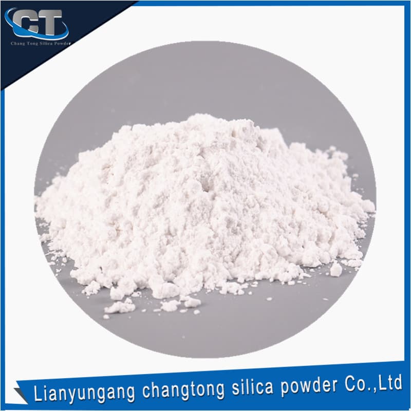 Cristobalite calcined silica powder